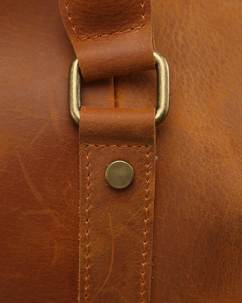 Montague Leather Duffel Bag