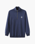 Miami Cotton Half Zip Sweatshirt