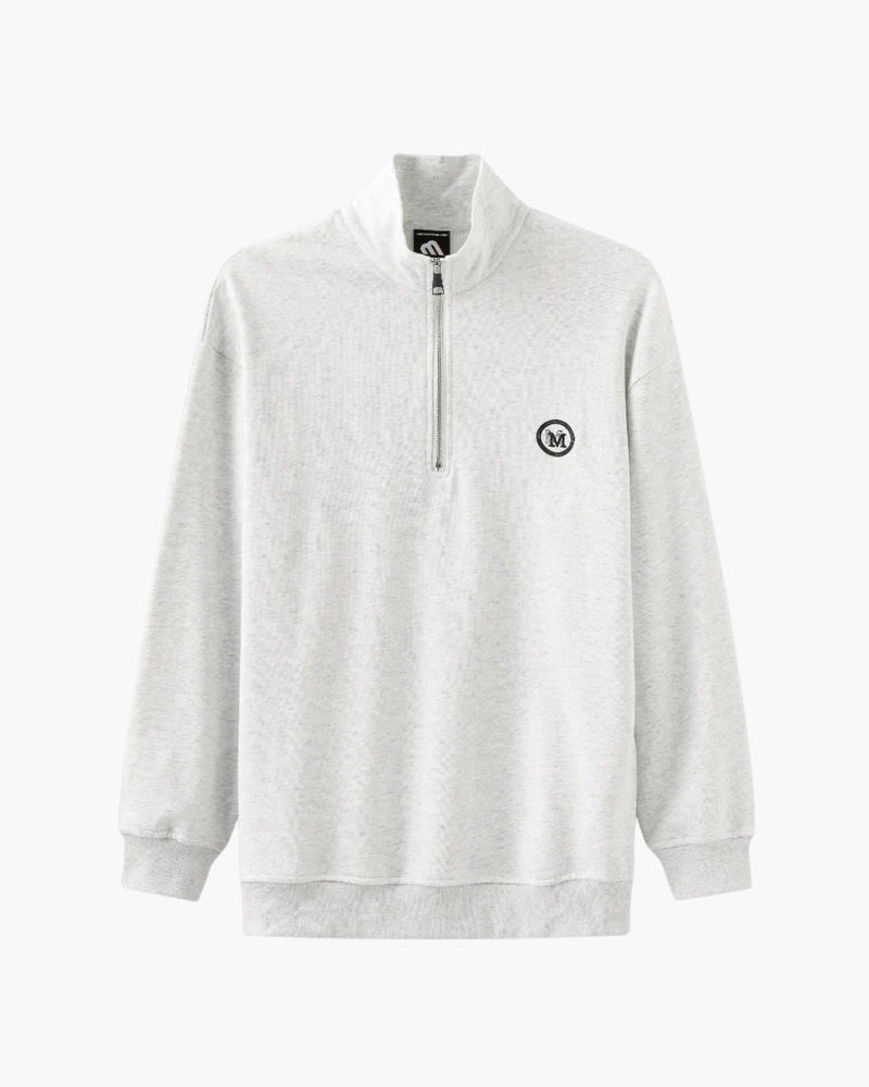 Miami Cotton Half Zip Sweatshirt
