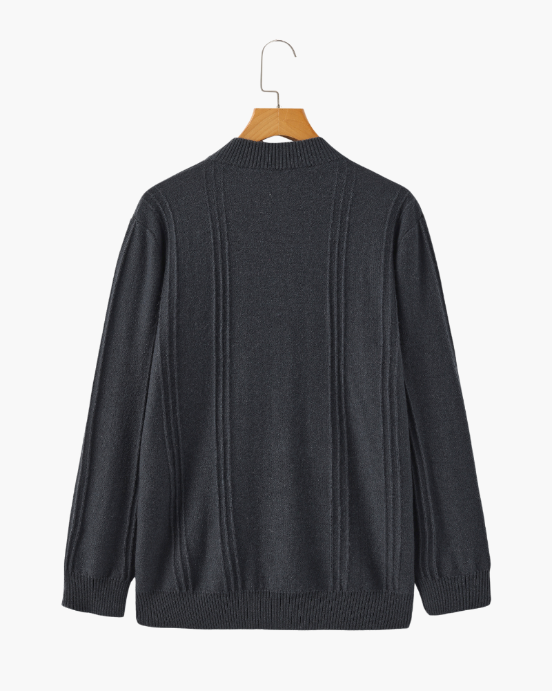 Cashmere Half-Zip Sweater