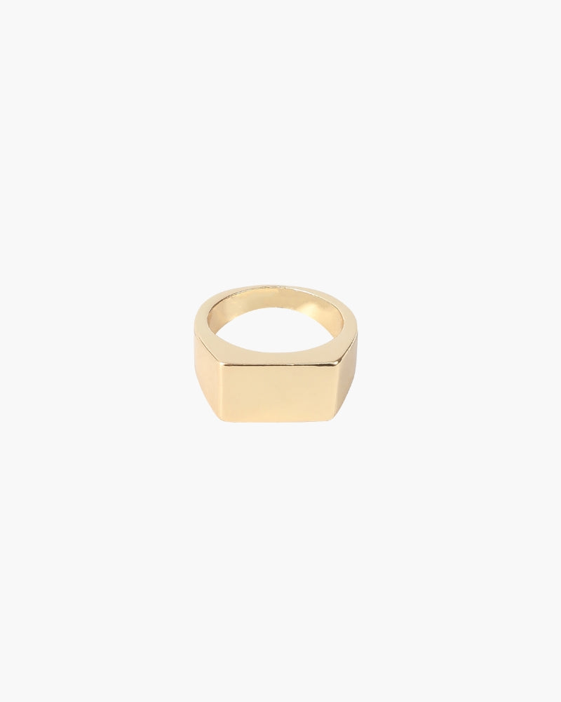 Axis Square Signet Ring