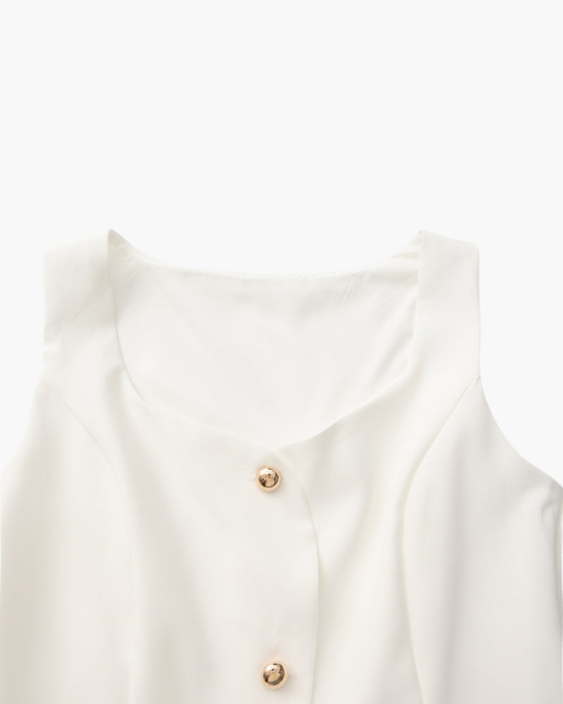 Valencia Vest Dress Set