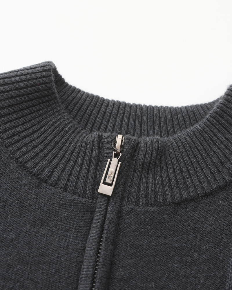 Cashmere Half-Zip Sweater