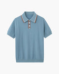 Ashford Ribbed Knit Polo