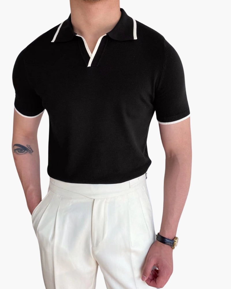 Monaco Edge Knit Polo