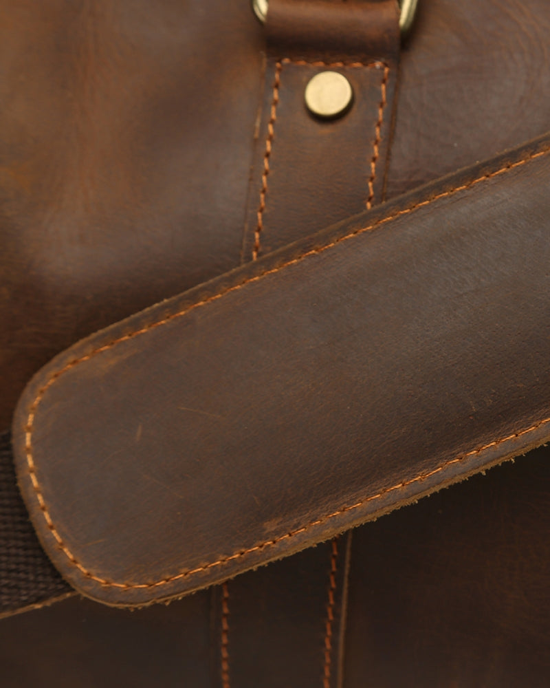 Montague Leather Duffel Bag