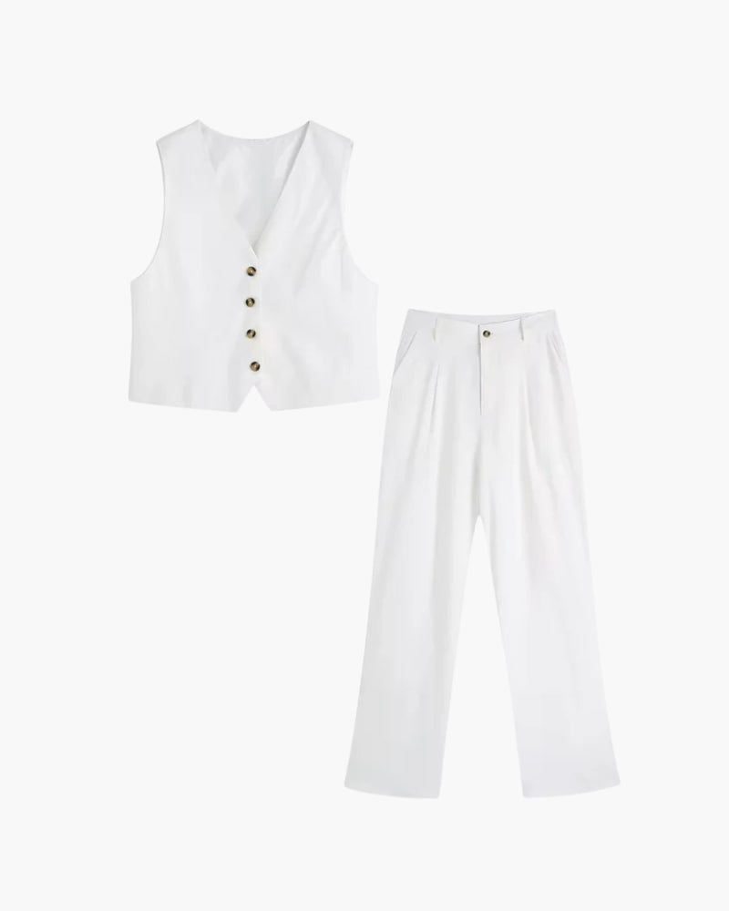 Classy Tailored Waistcoat - Lady Set