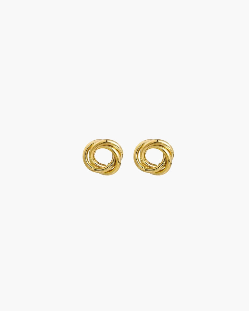 Aurelia Knot Studs Earrings