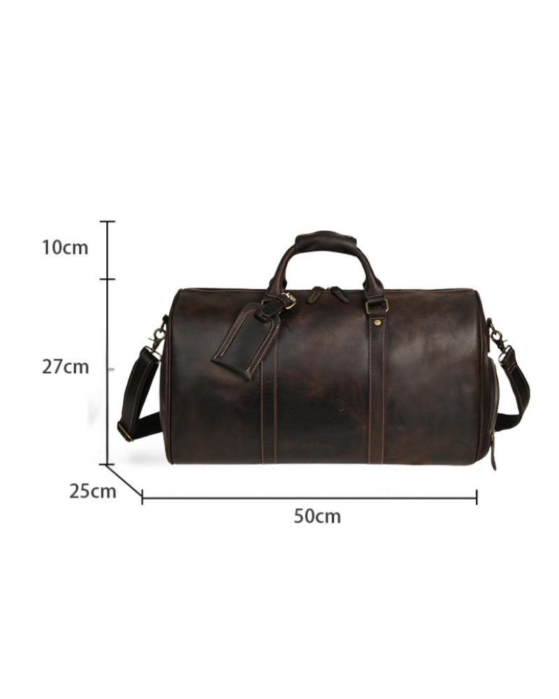 Montague Leather Duffel Bag