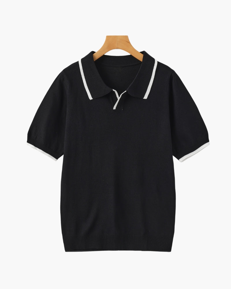 Monaco Edge Knit Polo