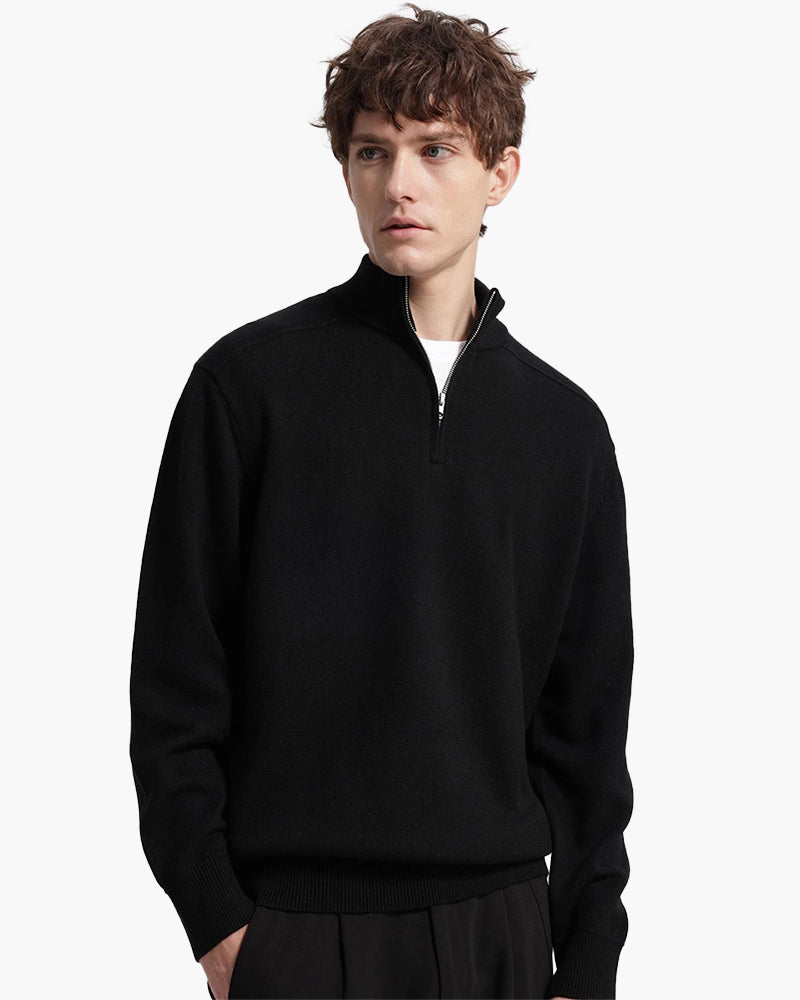 Merino Wool Half-Zip