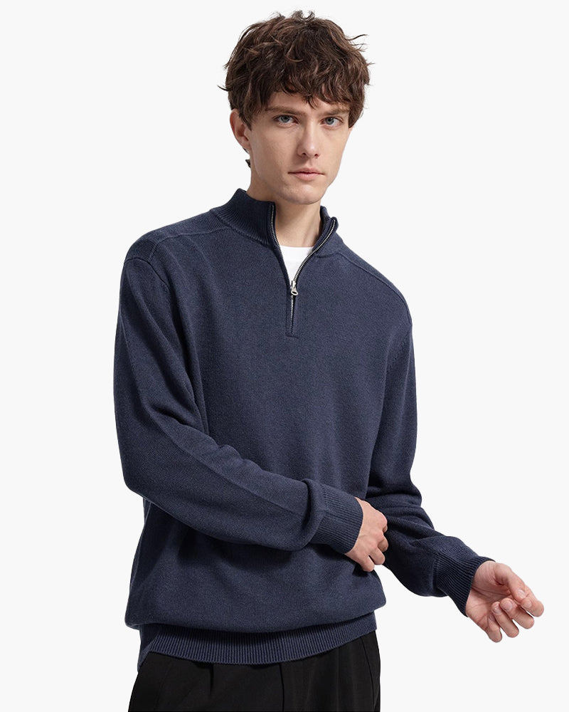 Merino Wool Half-Zip