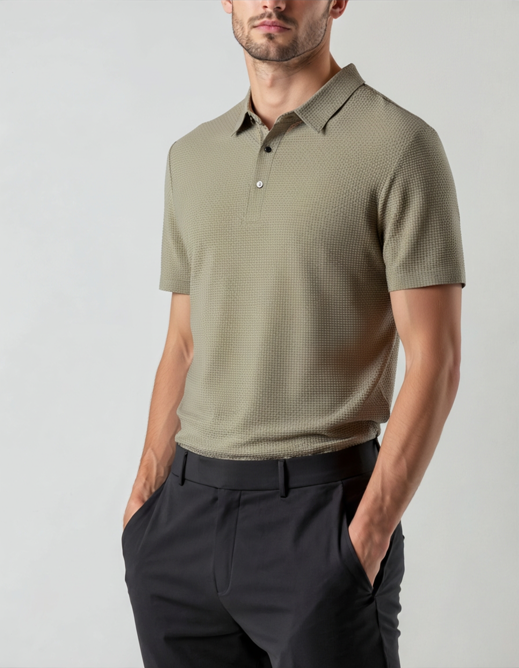 Prestigio Silk Blend Polo (Anti-Wrinkle)