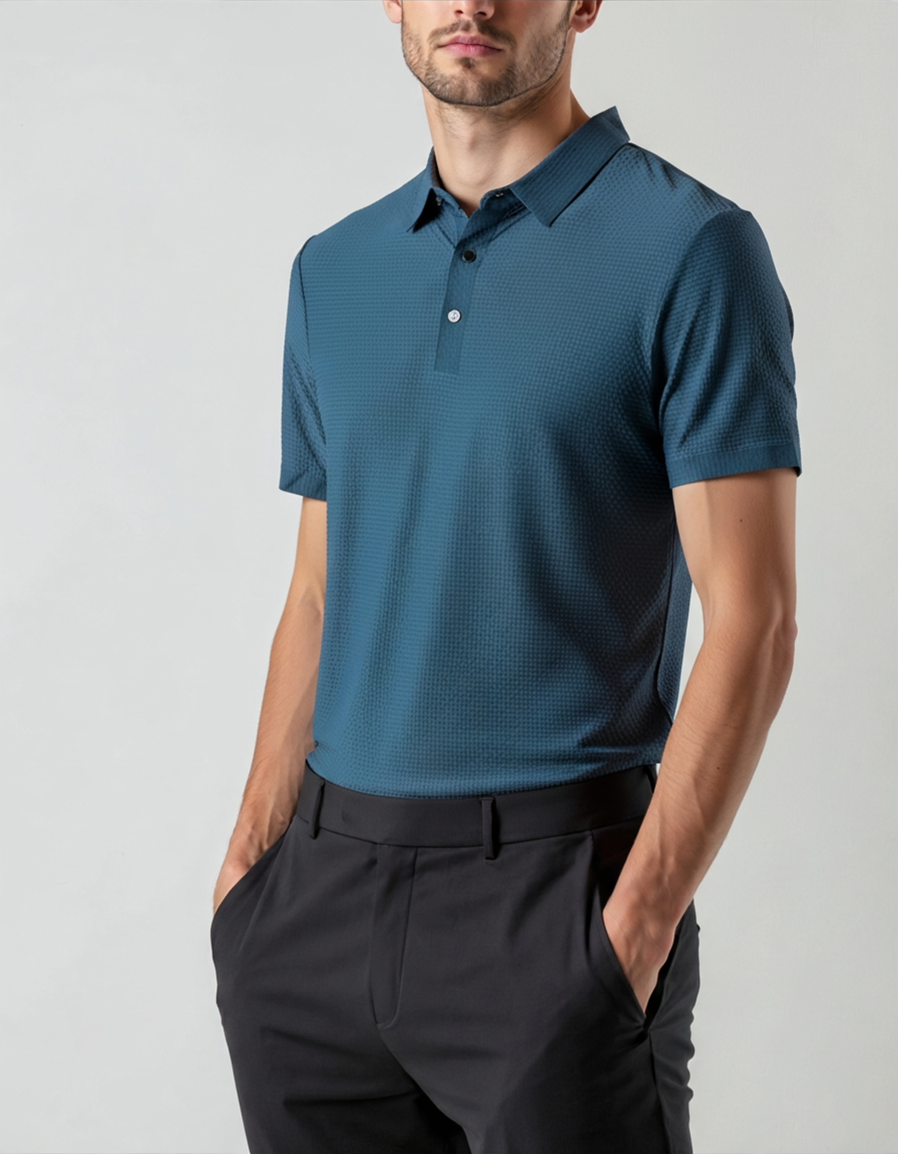 Prestigio Silk Blend Polo (Anti-Wrinkle)