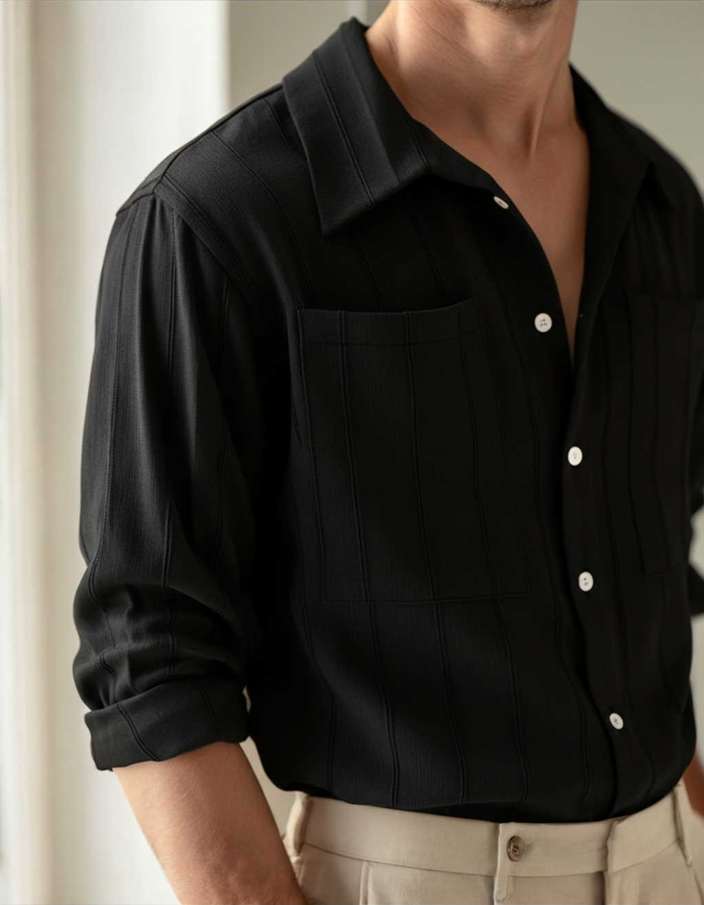 St. Tropez Ribbed Shirt