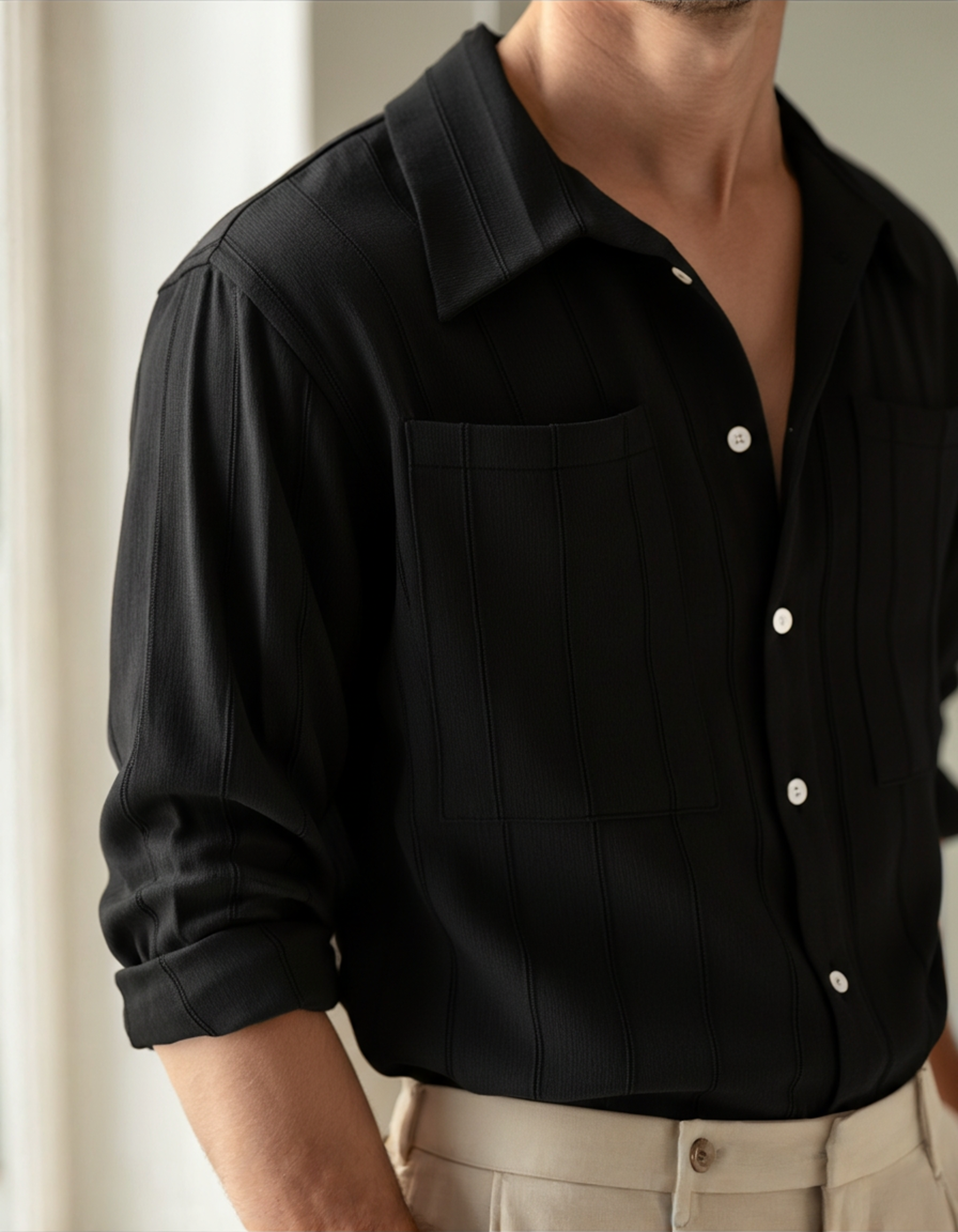 St. Tropez Ribbed Shirt
