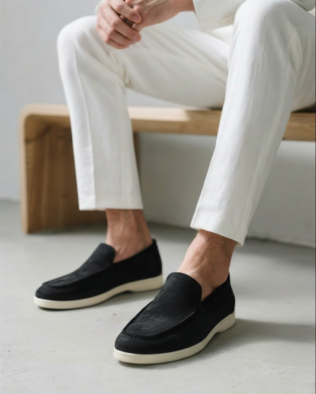 Belfaire Suede Loafers