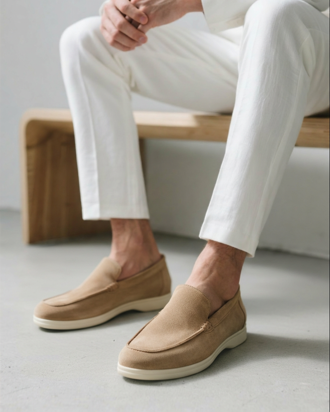 Belfaire Suede Loafers