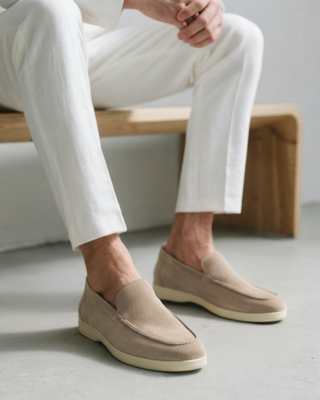 Belfaire Suede Loafers
