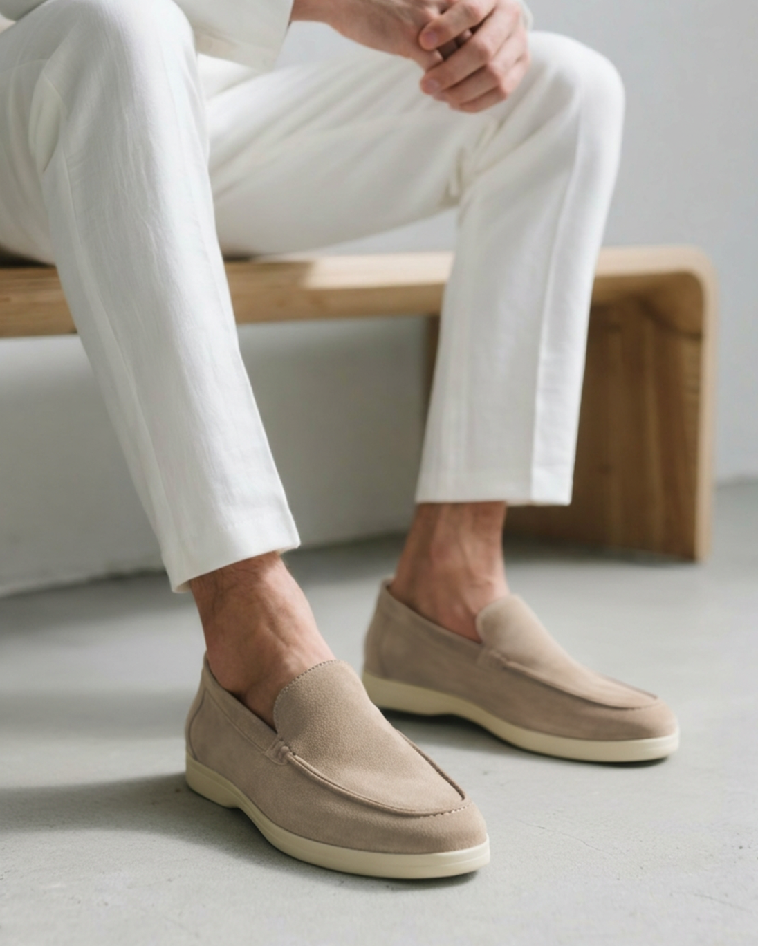 Belfaire Suede Loafers